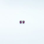 Aretes Gota Rubi Mini