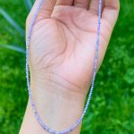 Collar De Amatista Con Dije San Benito