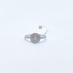Anillo Circulos Con Diamantes