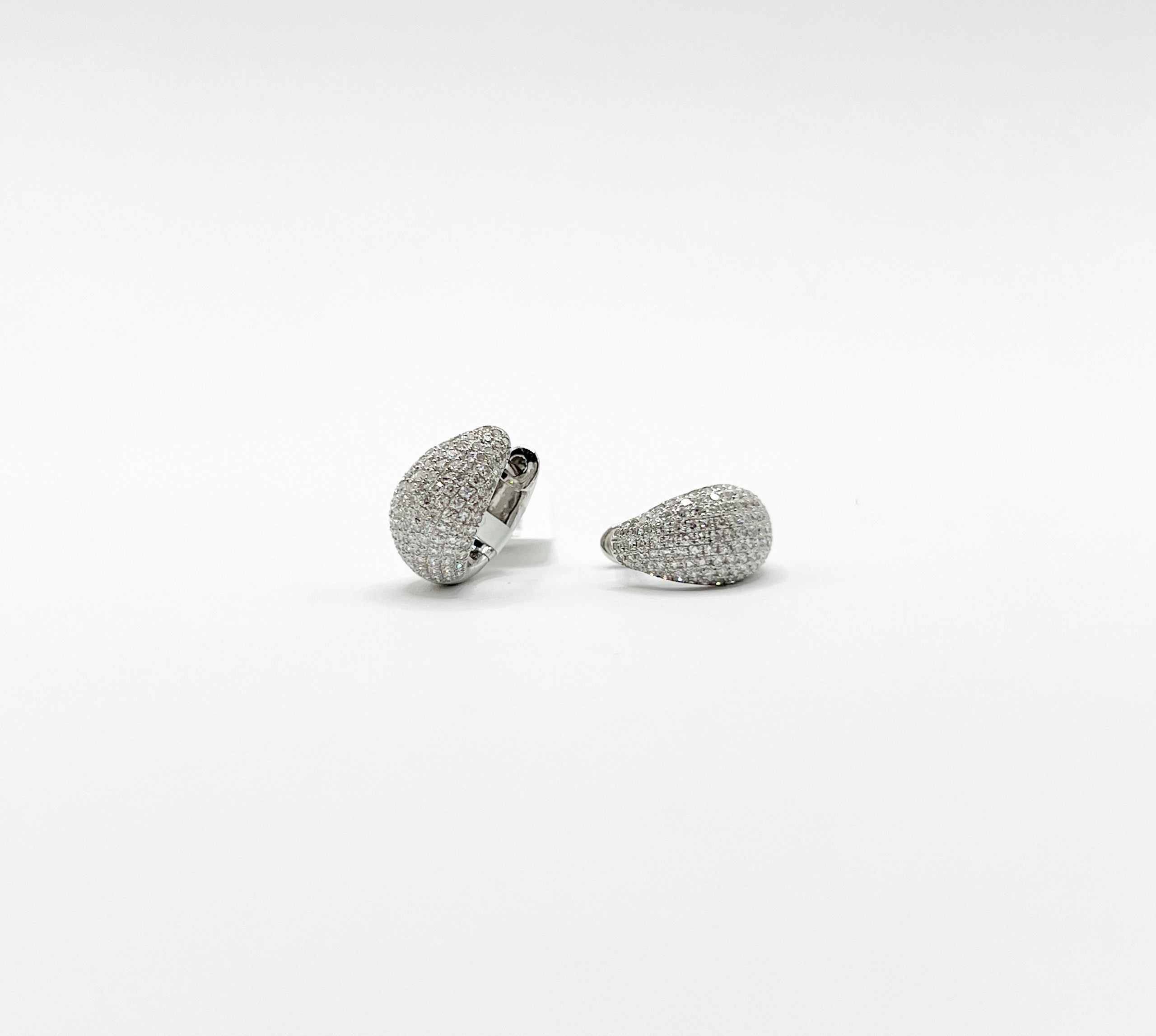 Arracada de Diamantes Pave