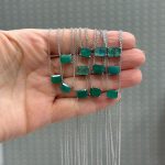 Collar Esmeralda Solitaria