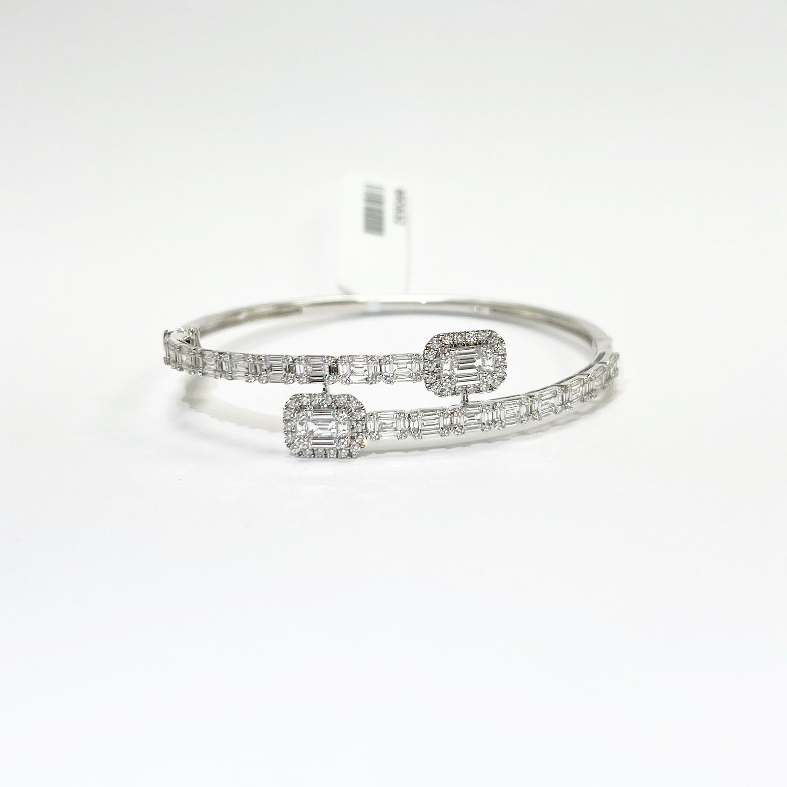 Brazalete De Diamantes Baguettes
