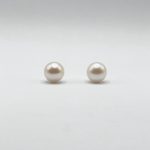 Aretes De Perla Boton