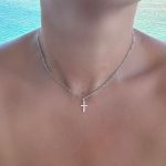 Collar Dije De Plata Cristo