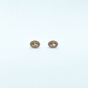 Aretes Oval Morganita