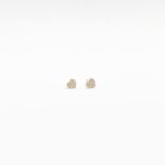 Aretes Corazon Con Diamantes