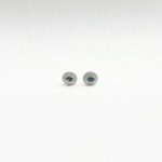 Aretes Oval Topacio London Con Diamantes