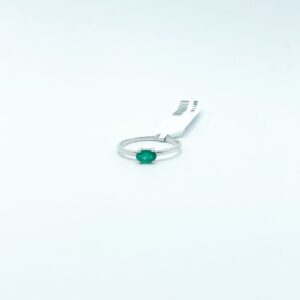Anillo Esmeralda Oval
