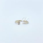 Anillo Clavo Con Diamantes