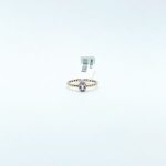 Anillo Oval Mini Amatista Rosa