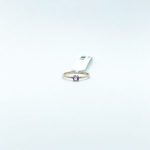 Anillo Solitario Amatista Rosa