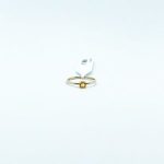 Anillo Solitario Citrino