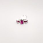Anillo Rubies y Diamantes