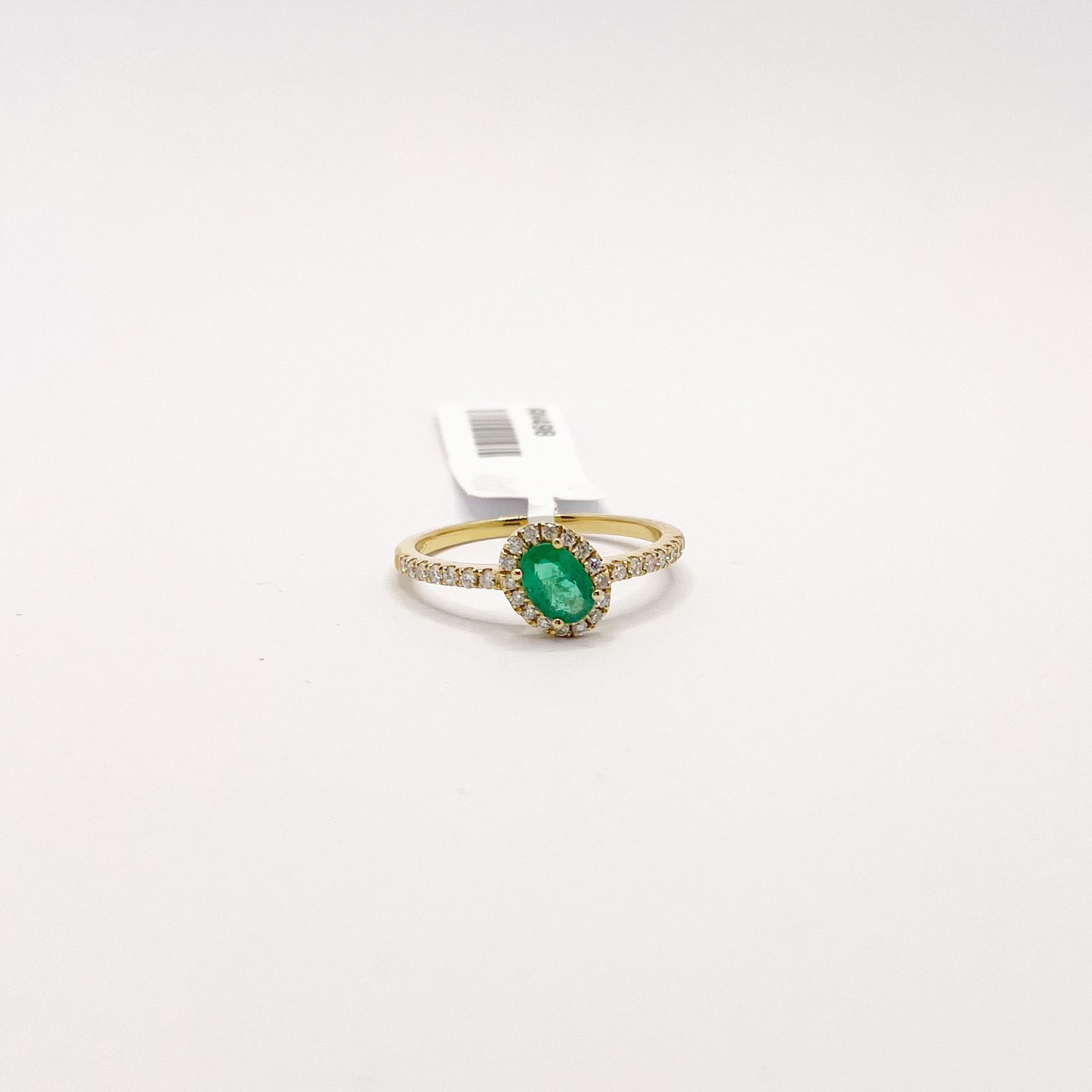 Anillo Esmeralda Oval