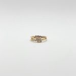 Anillo Doble De Diamantes