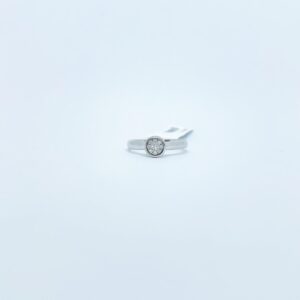 Anillo Circulo De Diamantes