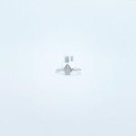 Anillo Gota Con Diamantes