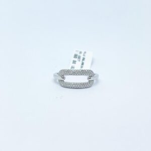 Anillo Eslabon de Diamantes