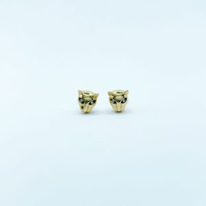 Aretes Pantera Con Diamantes