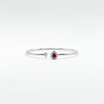 Brazalete Gota De Rubi y Diamantes