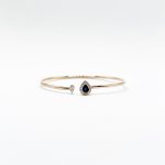 Brazalete Gota De Zafiro y Diamantes