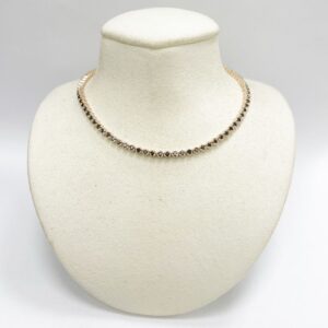 Choker De Diamante Negro