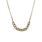 Collar Eslabones Con Diamantes