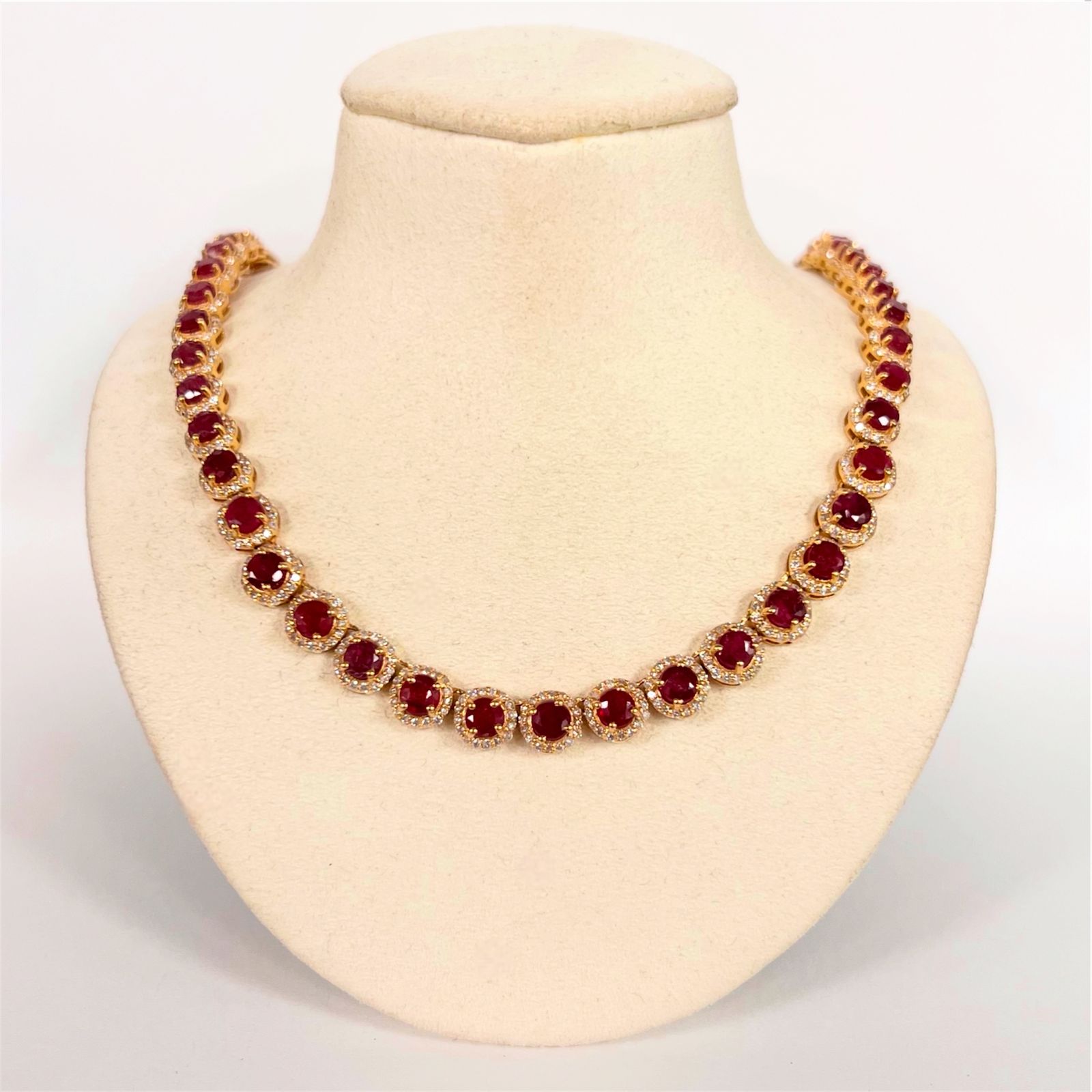 Gargantilla Rubies y Diamantes