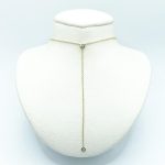 Collar Lariat Con Diamantes