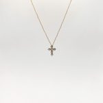 Collar Cruz De Diamantes