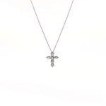 Collar Cruz De Diamantes