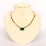 Gargantilla Con Esmeralda