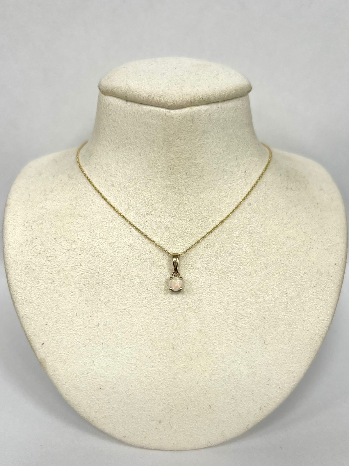 Collar Colores opalo Redondo