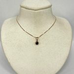 Collar Colores Granate Redondo