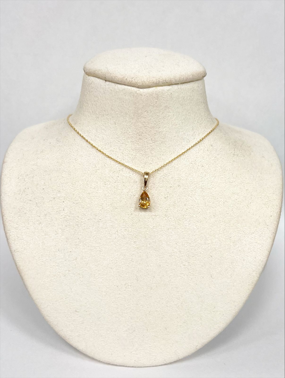 Collar Colores Citrino Gota