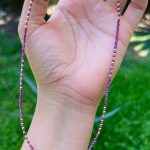 Collar De Plata y Rubies