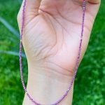 Collar De Rubi Con Dije San Benito