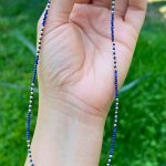 Collar De Plata y Zafiros