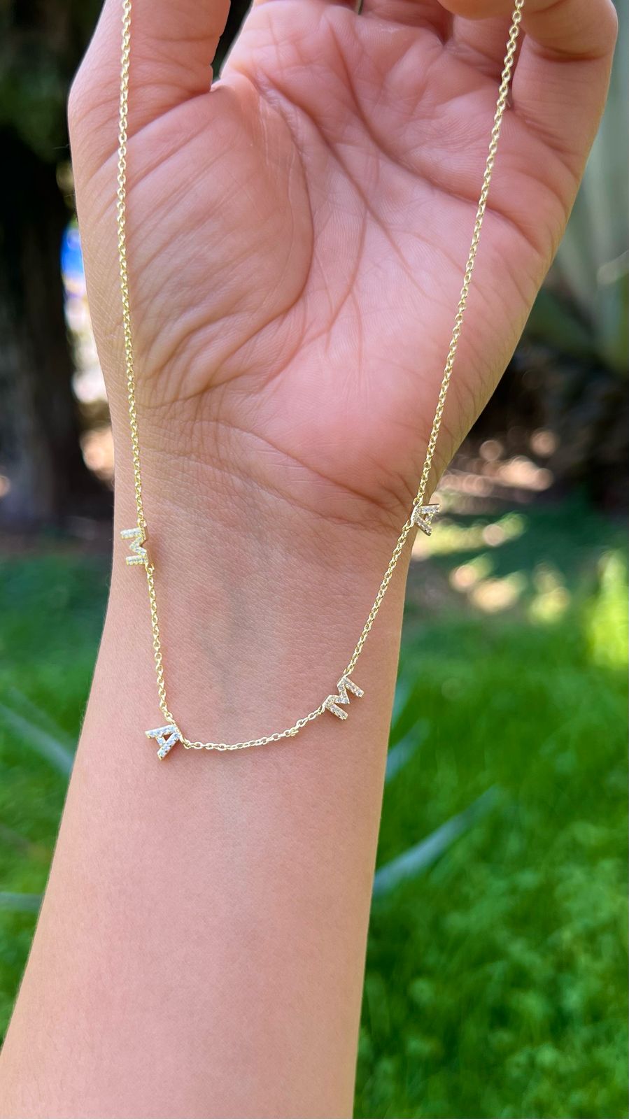 Collar Mama Letras Separadas