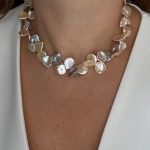 Collar Perla Keshi Melon 10-12 MM