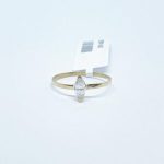 Anillo 10K Con Zirconia Corte Marquise