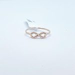 Anillo 10K Infinito Con Zirconia