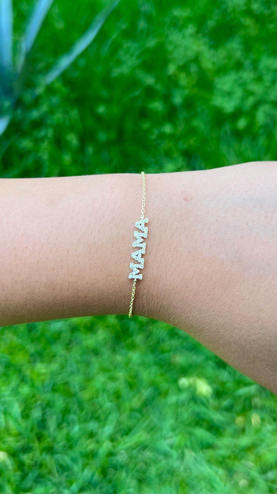 Pulsera Mama Con Zirconias